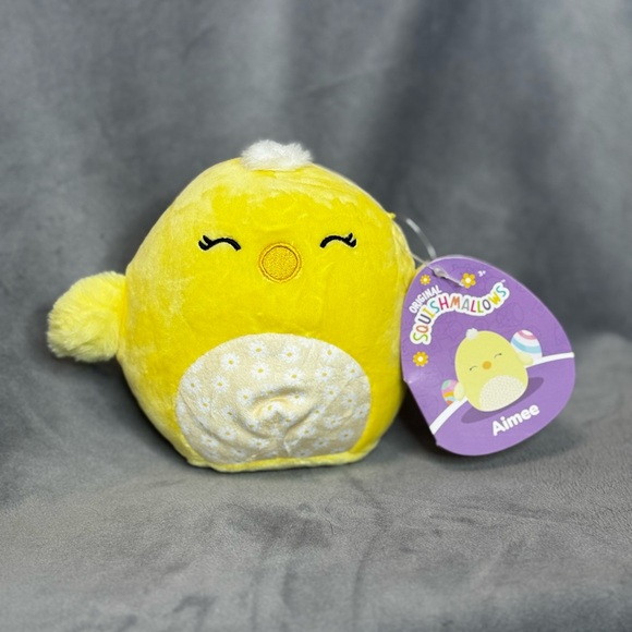 Squishmallows Aimee Yellow Plush - Picture 1 of 3